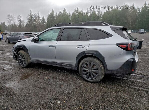 4S4BTGLD7R3156017 2024 SUBARU OUTBACK Silver Задня ліва чверть