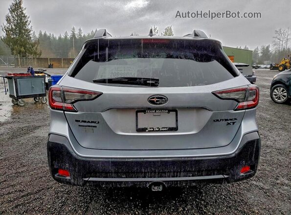 4S4BTGLD7R3156017 2024 SUBARU OUTBACK Silver Вид ззаду