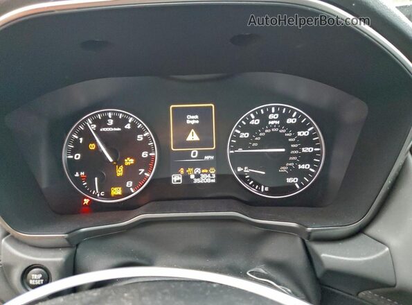 4S4BTGLD7R3156017 2024 SUBARU OUTBACK Silver Вид щитка приладів