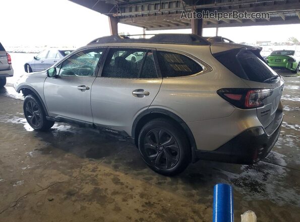 4S4BTGLD9M3163530 2021 SUBARU OUTBACK Silver Trasero izquierdo