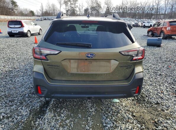 4S4BTGLDXN3163098 2022 SUBARU OUTBACK Green Հետևի տեսք