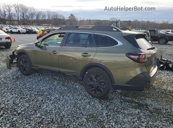4S4BTGLDXN3163098 2022 SUBARU OUTBACK Green Հետևի ձախ