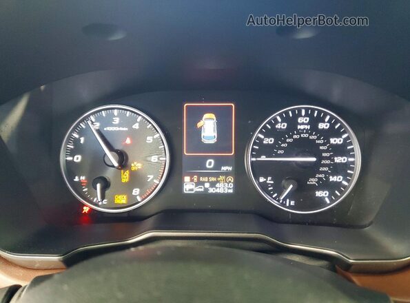 4S4BTGPD1R3116316 2024 SUBARU OUTBACK White Instrument cluster view