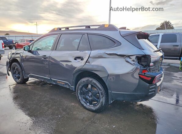 4S4BTGUD0N3276721 2022 SUBARU OUTBACK Charcoal Задня ліва чверть