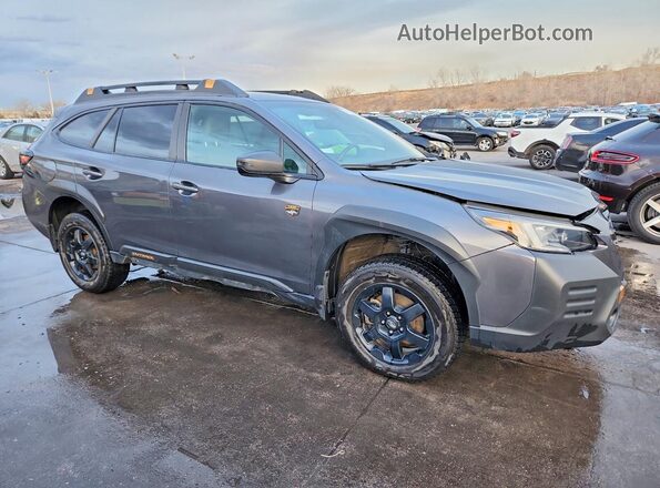 4S4BTGUD0N3276721 2022 SUBARU OUTBACK Charcoal Передня права чверть