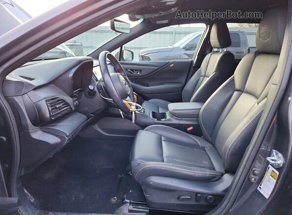 4S4BTGUD0N3276721 2022 SUBARU OUTBACK Charcoal Вид салону спереду