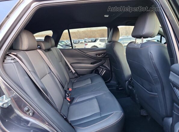4S4BTGUD0N3276721 2022 SUBARU OUTBACK Charcoal Вид задньої частини салону