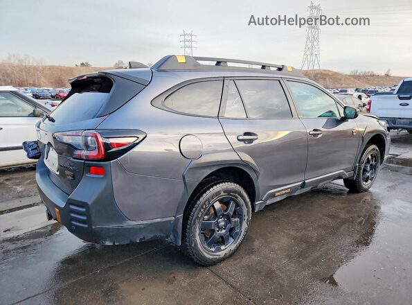 4S4BTGUD0N3276721 2022 SUBARU OUTBACK Charcoal Задня права чверть
