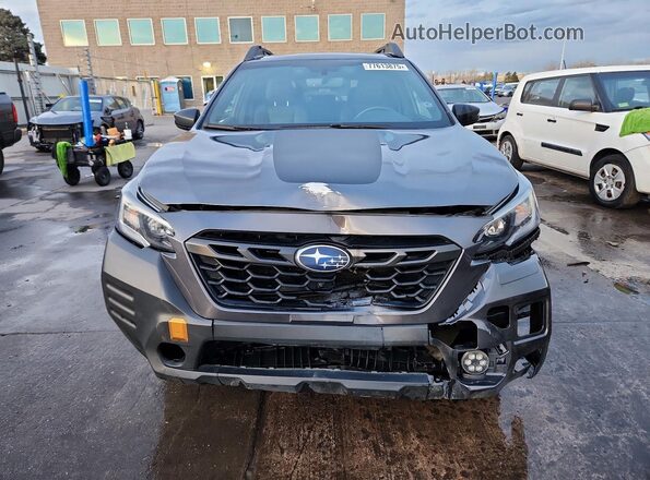 4S4BTGUD0N3276721 2022 SUBARU OUTBACK Charcoal Вид спереду