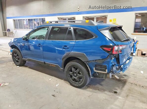 4S4BTGUD9R3237180 2024 SUBARU OUTBACK Blue Trasero izquierdo