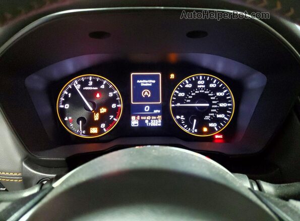 4S4BTGUD9R3237180 2024 SUBARU OUTBACK Blue Vista del cuadro de instrumentos