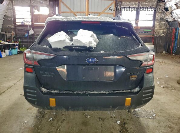 4S4BTGUDXP3109706 2023 SUBARU OUTBACK Black Հետևի տեսք