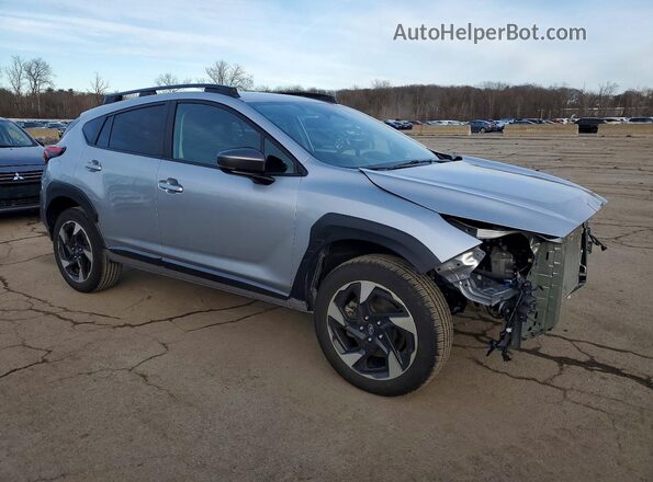 4S4GUHL63S3748983 2025 SUBARU CROSSTREK Silver Передня права чверть