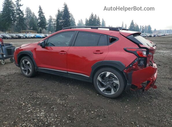 4S4GUHL64R3773448 2024 SUBARU CROSSTREK Red უკანა მარცხენა