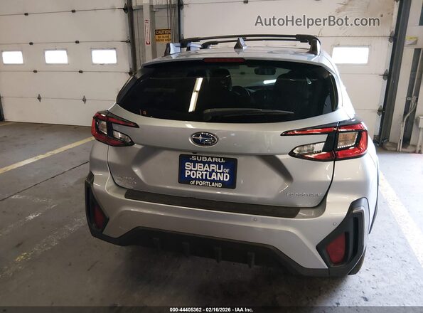 4S4GUHM68S3777703 2025 SUBARU CROSSTREK Silver 