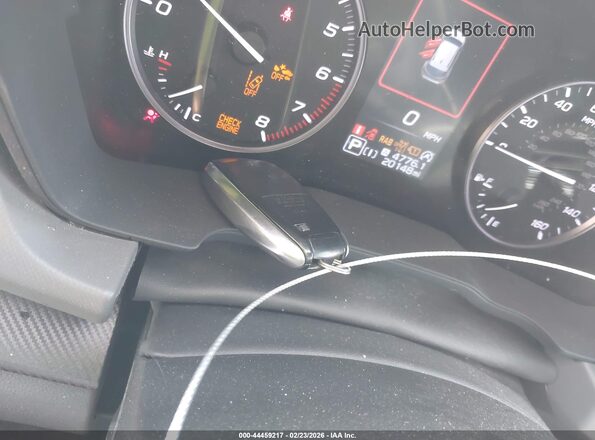 4S4GUHM6XR3714886 2024 SUBARU CROSSTREK Gray Widok deski rozdzielczej