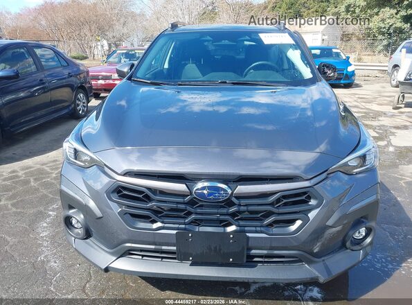 4S4GUHM6XR3714886 2024 SUBARU CROSSTREK Gray Widok zestawu wskaźników