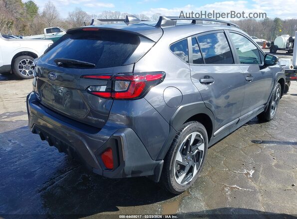 4S4GUHM6XR3714886 2024 SUBARU CROSSTREK Gray Tył prawy