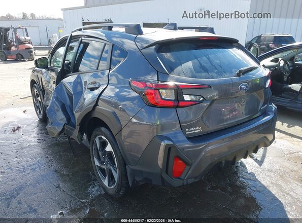 4S4GUHM6XR3714886 2024 SUBARU CROSSTREK Gray Tył lewy