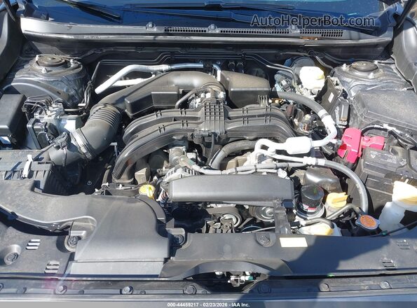 4S4GUHM6XR3714886 2024 SUBARU CROSSTREK Gray Widok z tyłu