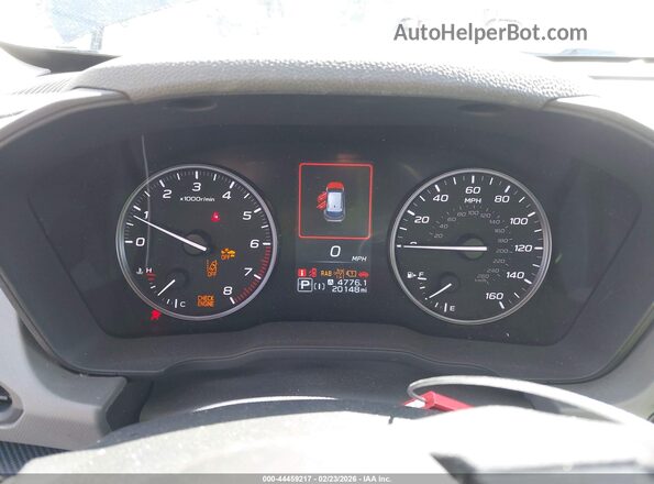 4S4GUHM6XR3714886 2024 SUBARU CROSSTREK Gray Widok tylnych siedzeń