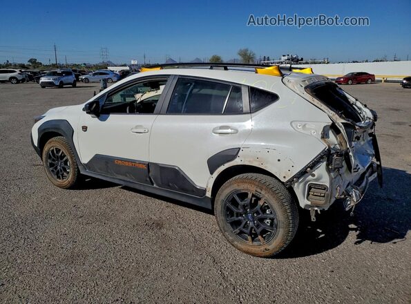 4S4GUHU65S3726482 2025 SUBARU CROSSTREK Белый Задняя левая четверть