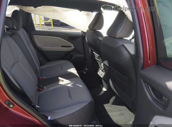 4S4SLDD68T3022719 2026 SUBARU FORESTER Red Вид наклейки з VIN-кодом
