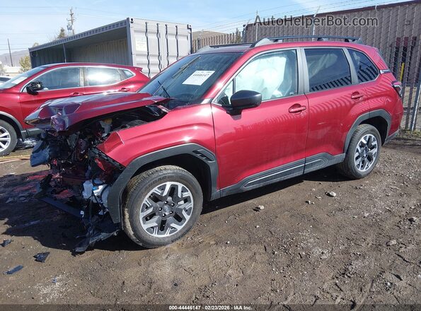 4S4SLDD68T3022719 2026 SUBARU FORESTER Red Передня ліва чверть