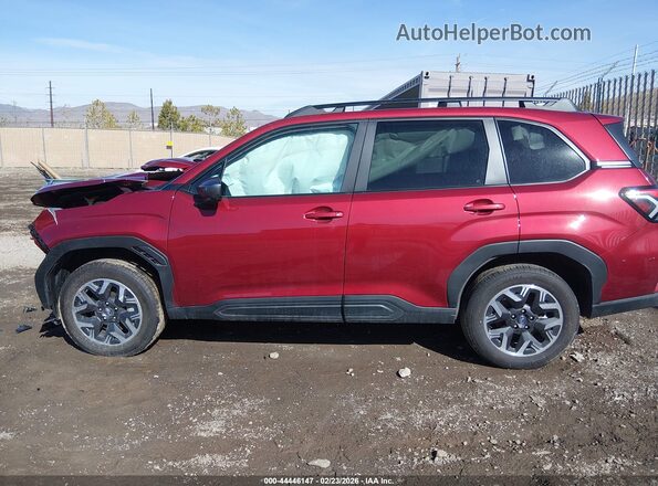 4S4SLDD68T3022719 2026 SUBARU FORESTER Red 