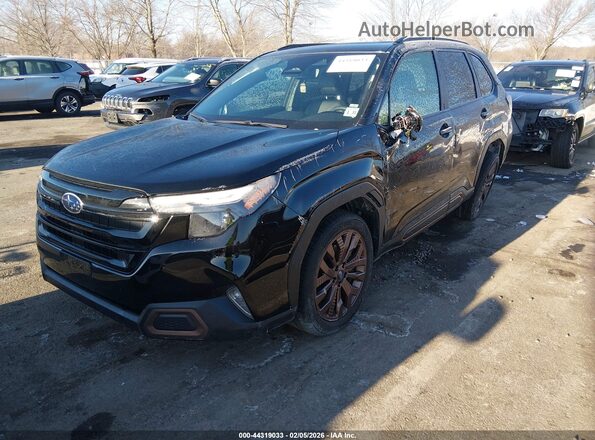 4S4SLDH67T3033074 2026 SUBARU FORESTER Black Front left
