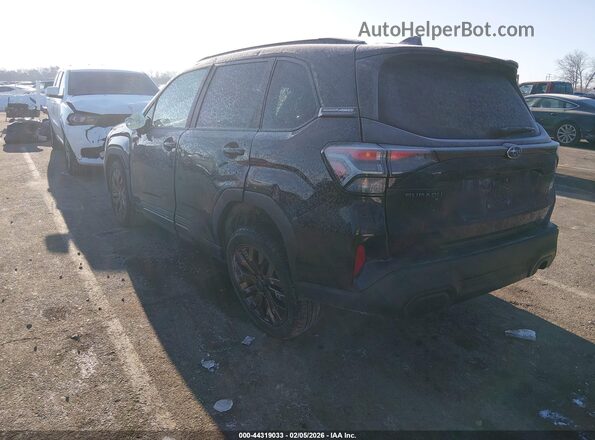 4S4SLDH67T3033074 2026 SUBARU FORESTER Black Rear left