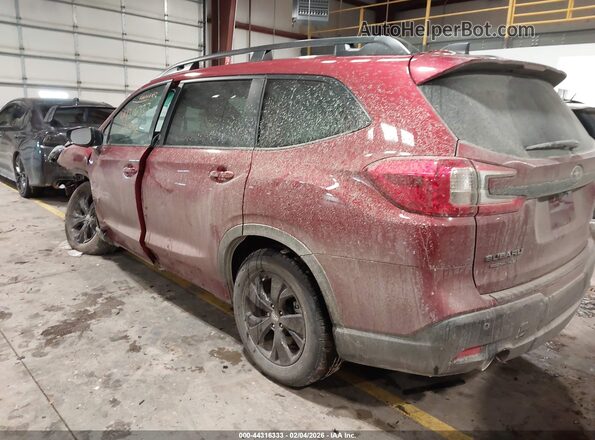 4S4WMABD1T3408218 2026 SUBARU ASCENT Burgundy Trasero izquierdo