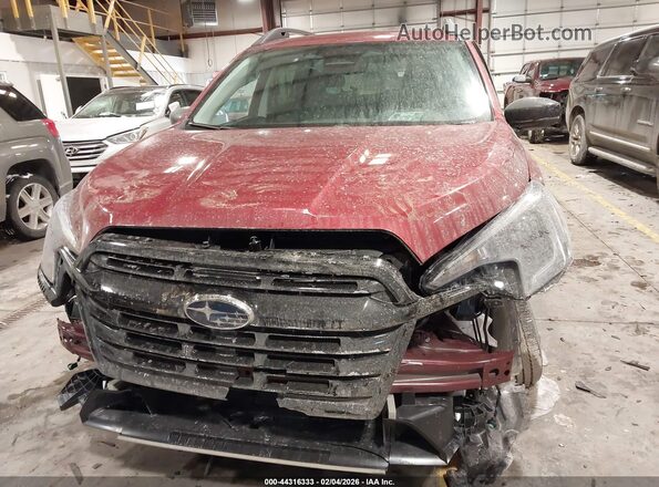 4S4WMABD1T3408218 2026 SUBARU ASCENT Burgundy Vista del salpicadero