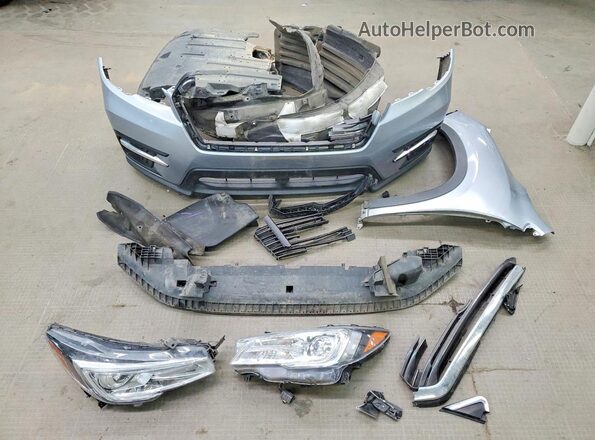 4S4WMACD8N3437314 2022 SUBARU ASCENT Silver VIN კოდის სტიკერის ხედი