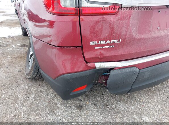 4S4WMADD8S3419471 2025 SUBARU ASCENT Burgundy Vista frontal