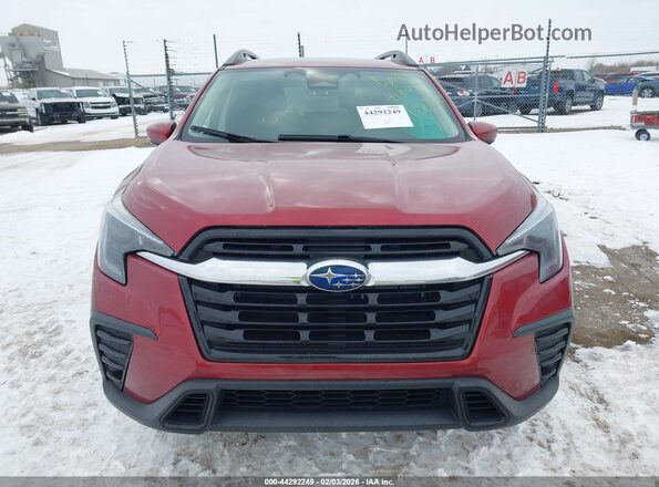 4S4WMADD8S3419471 2025 SUBARU ASCENT Burgundy Vista interior trasera