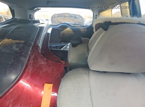 4S4WMAFD3K3468591 2019 SUBARU ASCENT Burgundy Հետևի նստատեղերի տեսք