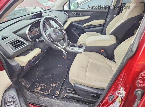 4S4WMAFD3K3468591 2019 SUBARU ASCENT Burgundy Սալոնի դիմացի տեսք
