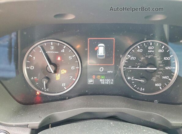 4S4WMAKD0R3451666 2024 SUBARU ASCENT Silver ხელსაწყოთა პანელის ხედი