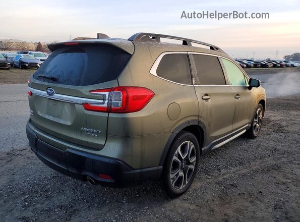 4S4WMAUD2P3401975 2023 SUBARU ASCENT Green Задня права чверть