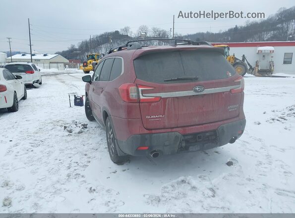 4S4WMAUD5R3410012 2024 SUBARU ASCENT Red Հետևի ձախ