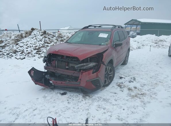 4S4WMAUD5R3410012 2024 SUBARU ASCENT Red Առջևի ձախ երեք քառորդ տեսարան