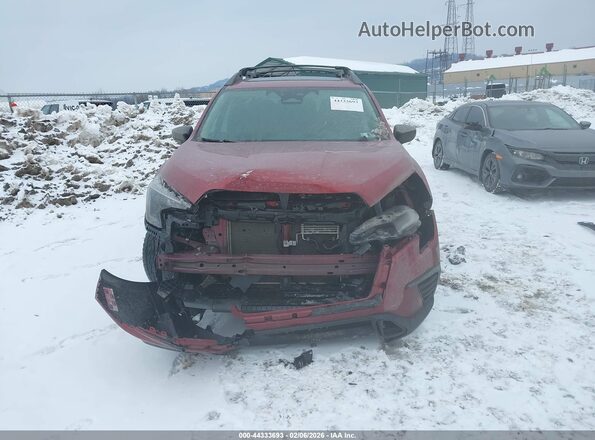 4S4WMAUD5R3410012 2024 SUBARU ASCENT Red Սարքավորումների վահանակի տեսք