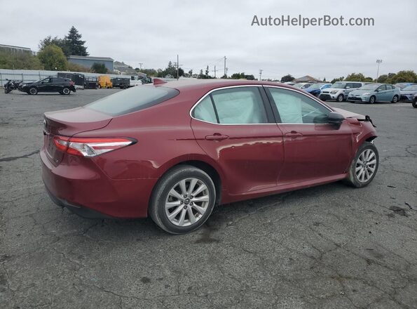 4T1B11HK5KU850344 2019 TOYOTA CAMRY Red 
