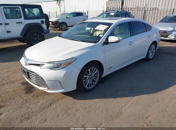 4T1BD1EB2GU051611 2016 TOYOTA LIMITED White წინა მარცხენა ხედი სამი მეოთხედიდან