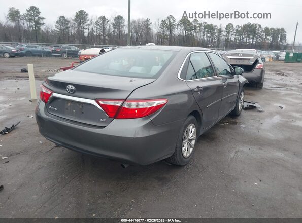 4T1BF1FK3GU567582 2016 TOYOTA LE Серый Задняя правая четверть