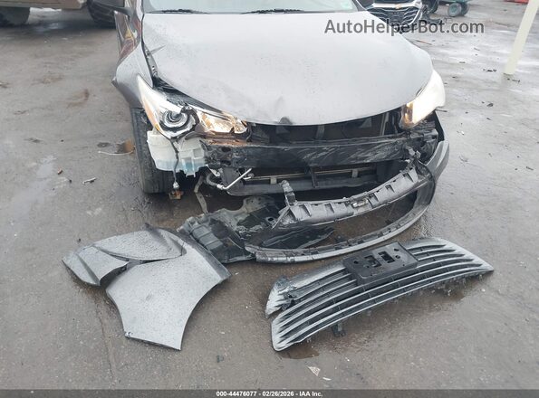 4T1BF1FK3GU567582 2016 TOYOTA LE Серый Вид спереди