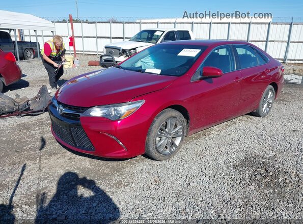 4T1BF1FK3HU811491 2017 TOYOTA CAMRY Red 