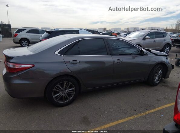 4T1BF1FK4HU737059 2017 TOYOTA CAMRY Серый Вид щитка приборов