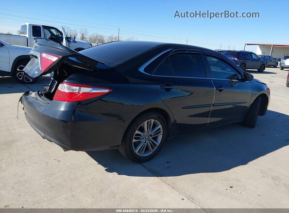 4T1BF1FK7GU235239 2016 TOYOTA CAMRY Black Tył prawy